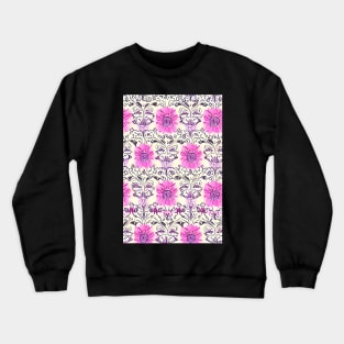 flowers pattern Crewneck Sweatshirt